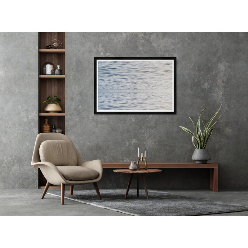 Abstract Black And White Energy Print