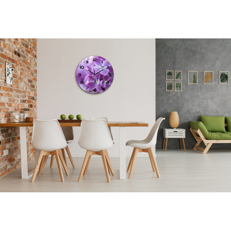 Johntel Glass Wall Clock