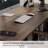 Normandie 66.1'' W Height Adjustable L-Shaped Standing Desk with and Cabinet-346534543