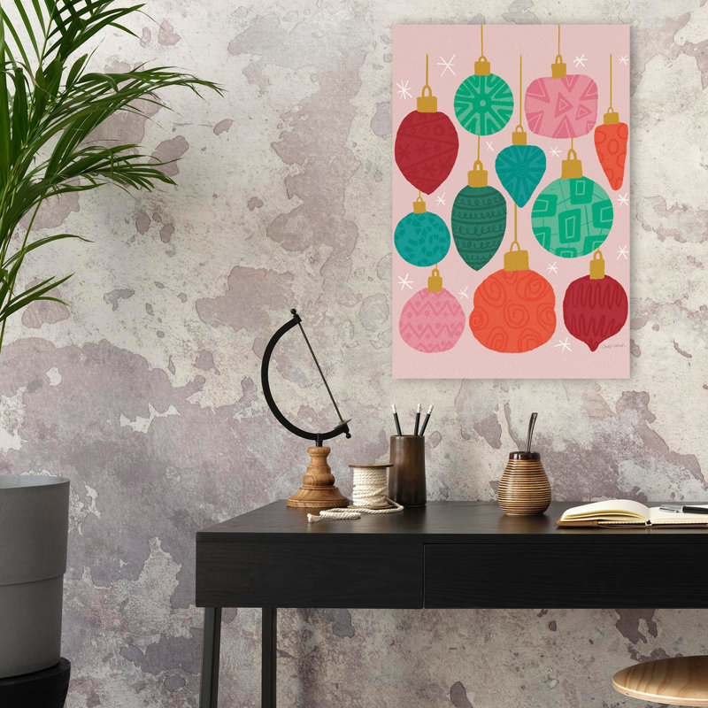 Winter Fun II - Blue Christmas Christmas Decorations Art génial, H 24 po x l 16 po