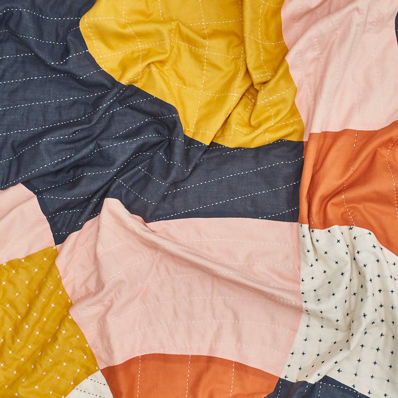 Sunset Patchwork Quilt