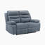 Causeuse inclinable électrique en cuir pleine fleur Kaniel-452853919