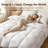 White Goose Down Comforter King Size-Premium All Season Weight Duvet.-1585434067