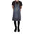 No Pattern Denim Bib Apron