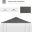 Auvent de remplacement pour abri de jardin-68868781