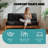 Avryn Memory Foam Futon Sofa Bed Foam Mattress - CertiPUR-US Certified, No Frame-1442401062-1442400973