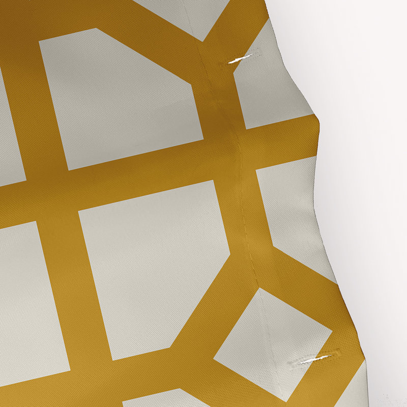 Rideau de douche Ketchum, Jaune