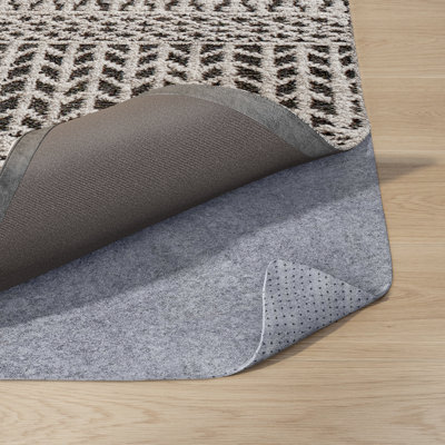 Hardeep Dual Surface 0.03'' Thick Non Slip Rug Pad