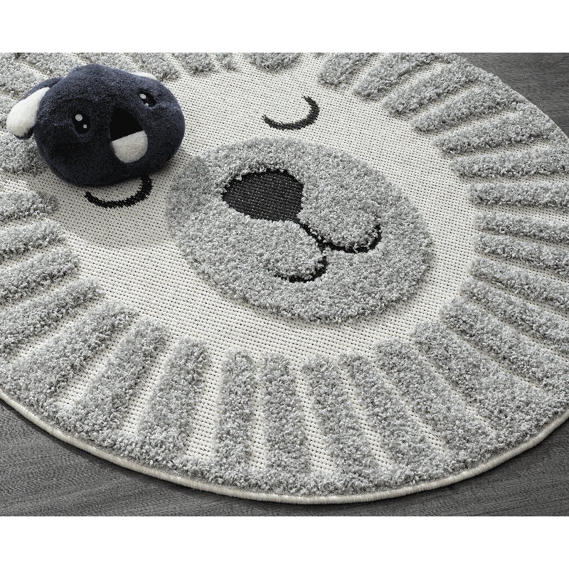 Power Loom Grey Rug