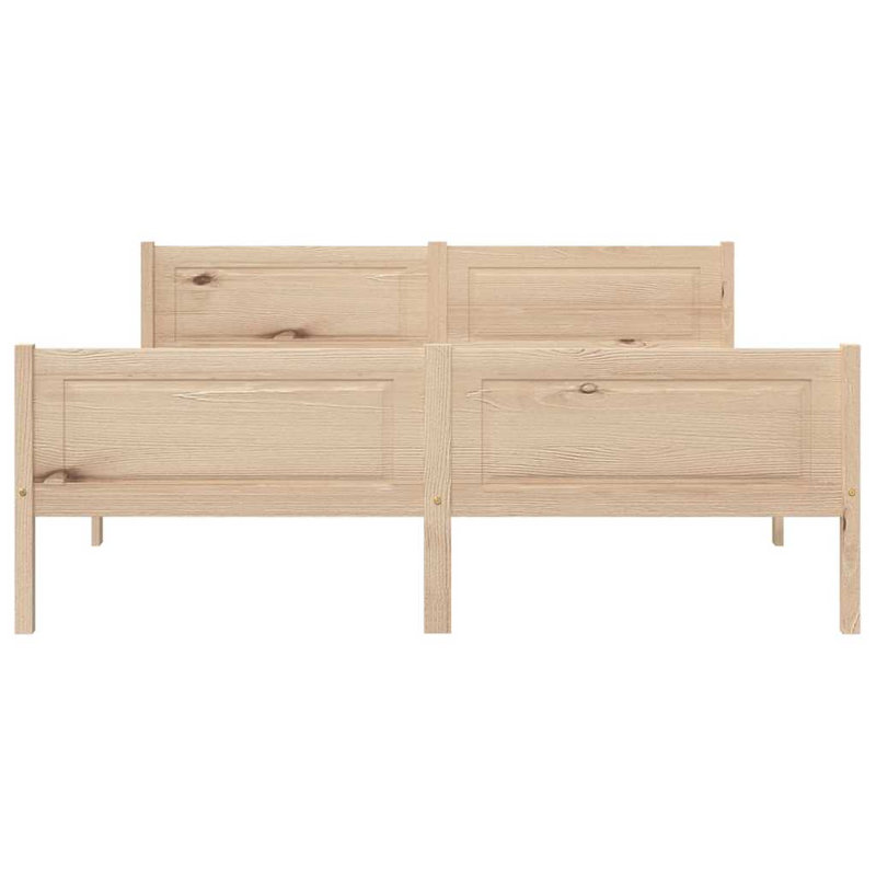 Galilhai Solid Wood Bed, brown, 160 x 200 cm