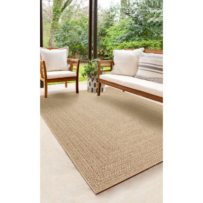 Alyrica Jute-Look Indoor / Outdoor Area Rug