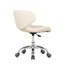 Zedek Backed Adjustable Height Ergonomic Industrial Stool Wheels-1868378099