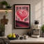 Love Has Everything Retro - Wrapped Canvas-1631565361-1631565371