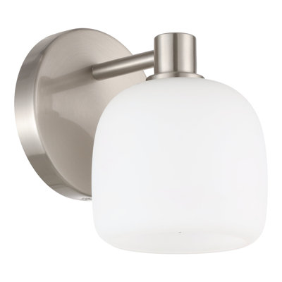 Craigsville Vanity Light with Etched Opal Glass Shade
