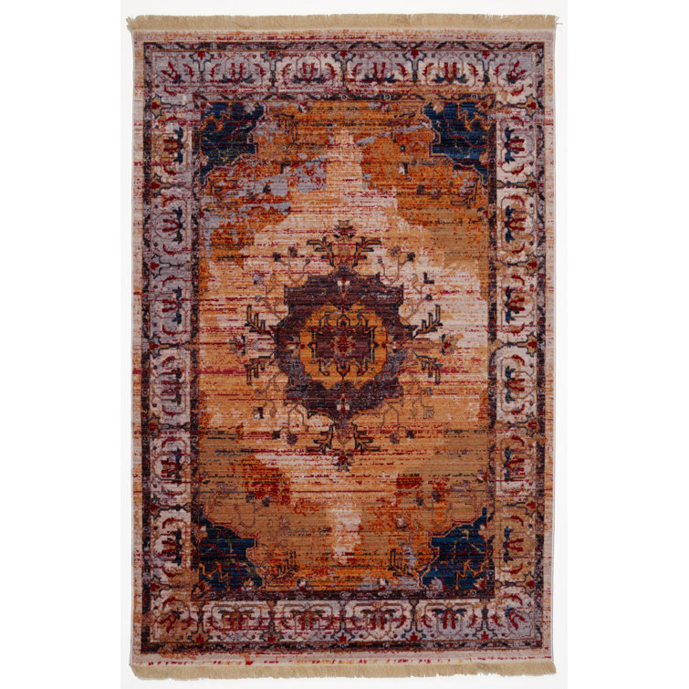 Red Hooked Rugs Bloomsbury Market Yasuko Hooked Red Rug | Wayfair.co.uk