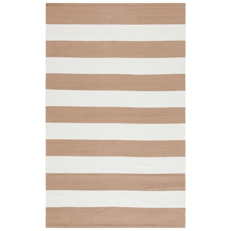 Dirit Hand Woven Cotton Striped Rug