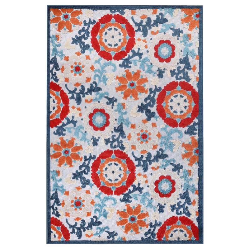 Tapis de jardin Maelo Petunia, Rectangle 8 pi x 10 pi