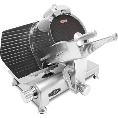 MS-10NS 10 Electric Meat Slicer with Stainless Steel Blade - KWS®