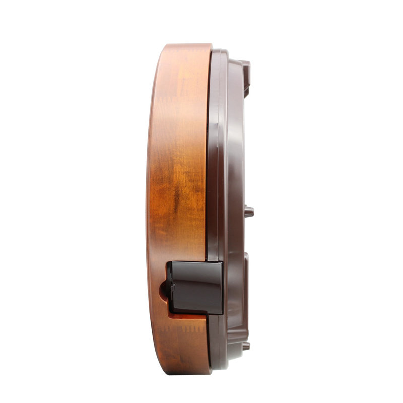 QXM383BRH Melodies In Motion Clock, Brown