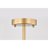 Dorjan 6 - Light LED Drum Chandelier