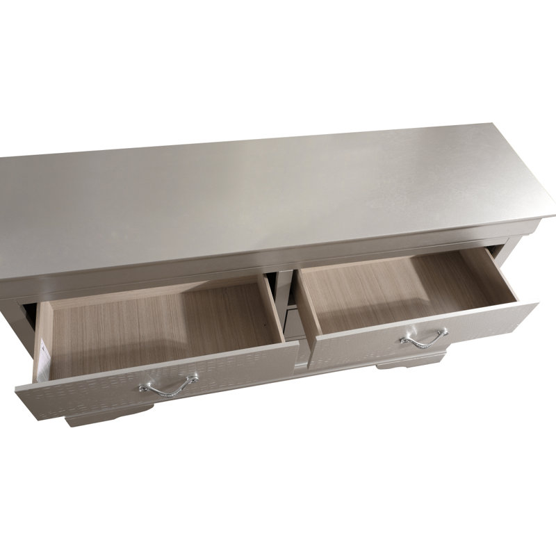 Commode Glana Furniture Lorana G6500-D, Gris