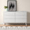 Commode double en bois massif à 6 tiroirs Stalter