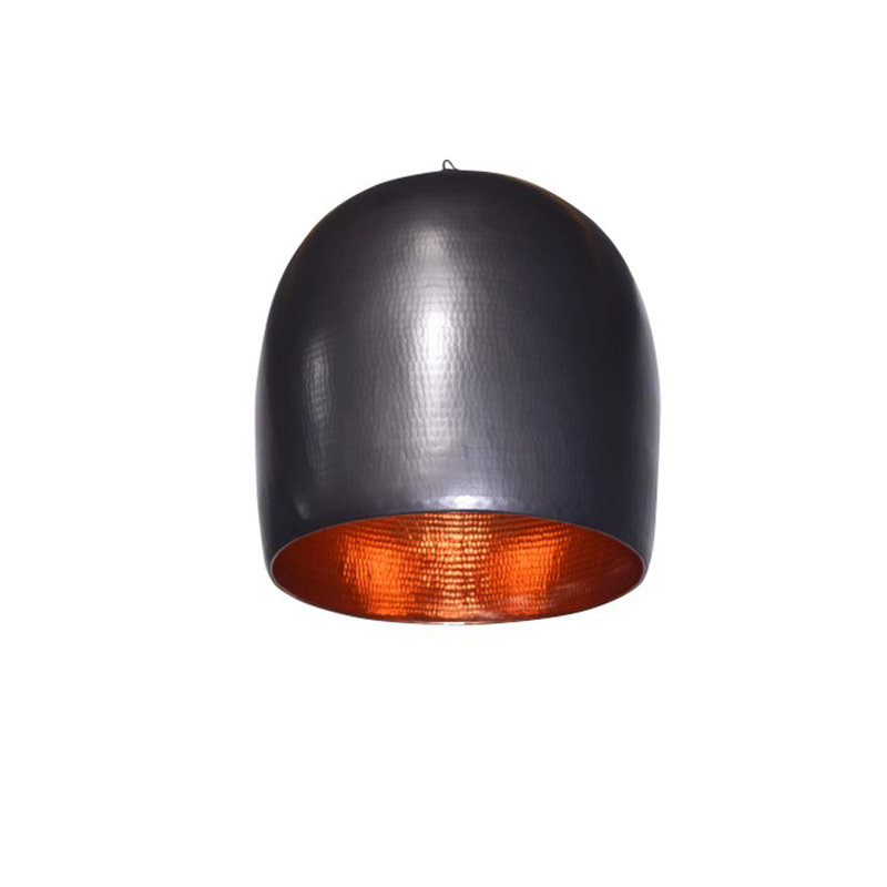 Luminaire suspendu 1 lumière del à simple dôme Templetree