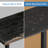 4-Tier 43.3" Corner Shelf, Open Shelves for Display and Storage-434006496