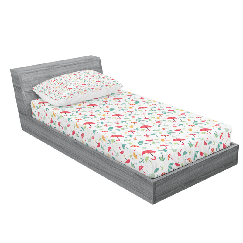 Microfiber Sheet Set, Twin XL Sheet Set with Fitted Sheet