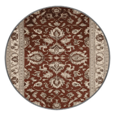 Machine Washable French Gray Area Rug