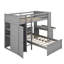 Lit mezzanine simple avec tiroirs Meloy Kids-706624264