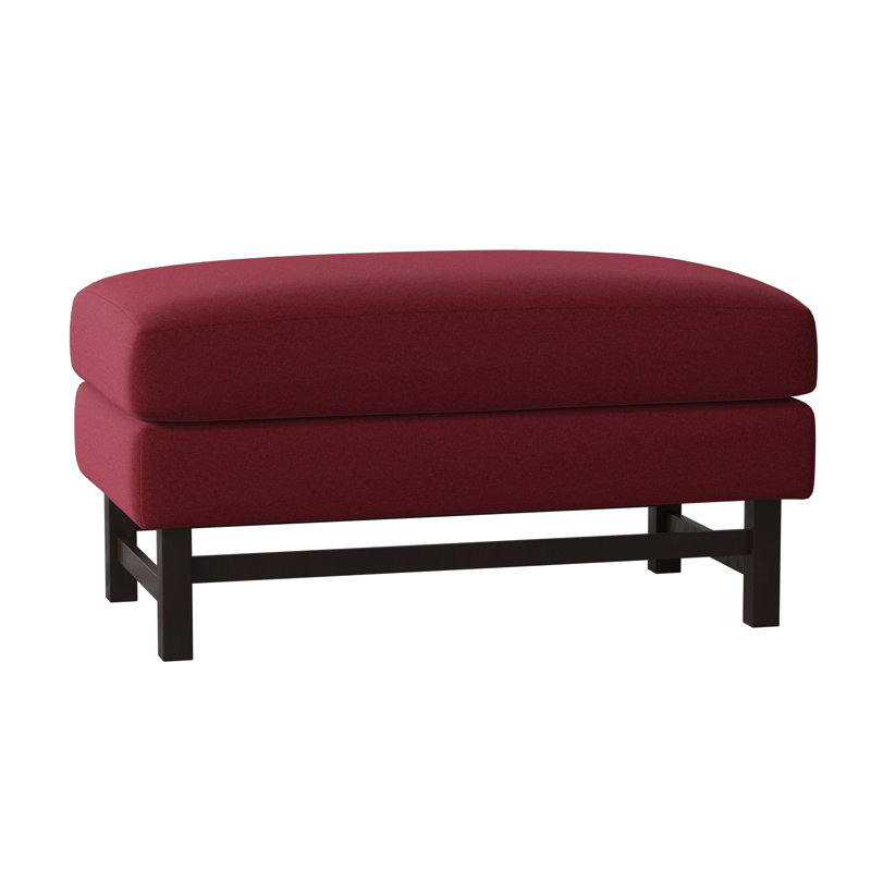 Edward Ottoman, Margaret Lipstick, American Walnut