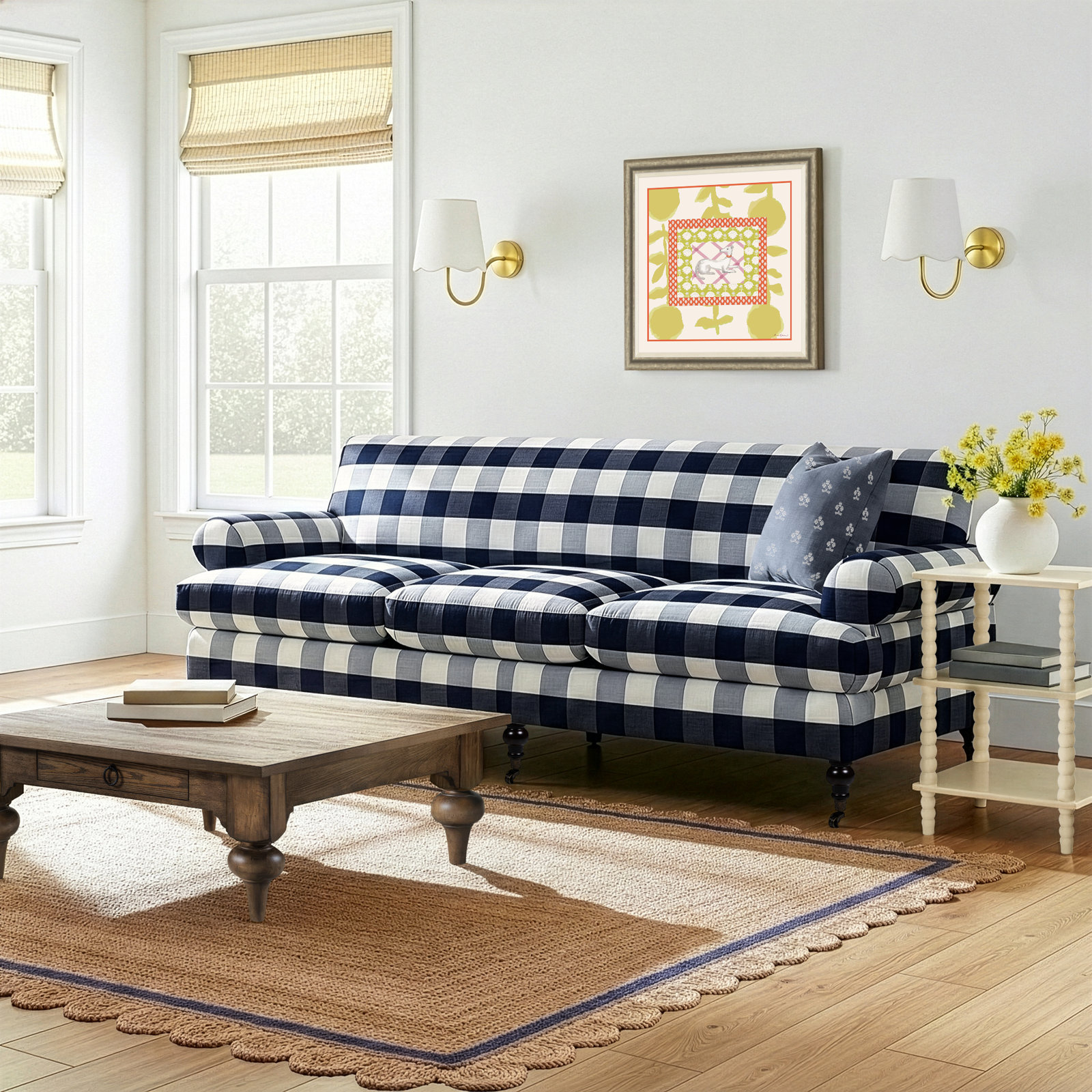 Avinveer 88'' Upholstered Sofa