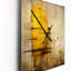 Enchanted Destruction Vintage Illustration II - horloge murale rétro géométrique moderne-99636171