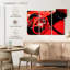 Intérieur de la voiture de sport Mehar - rouge-108033767