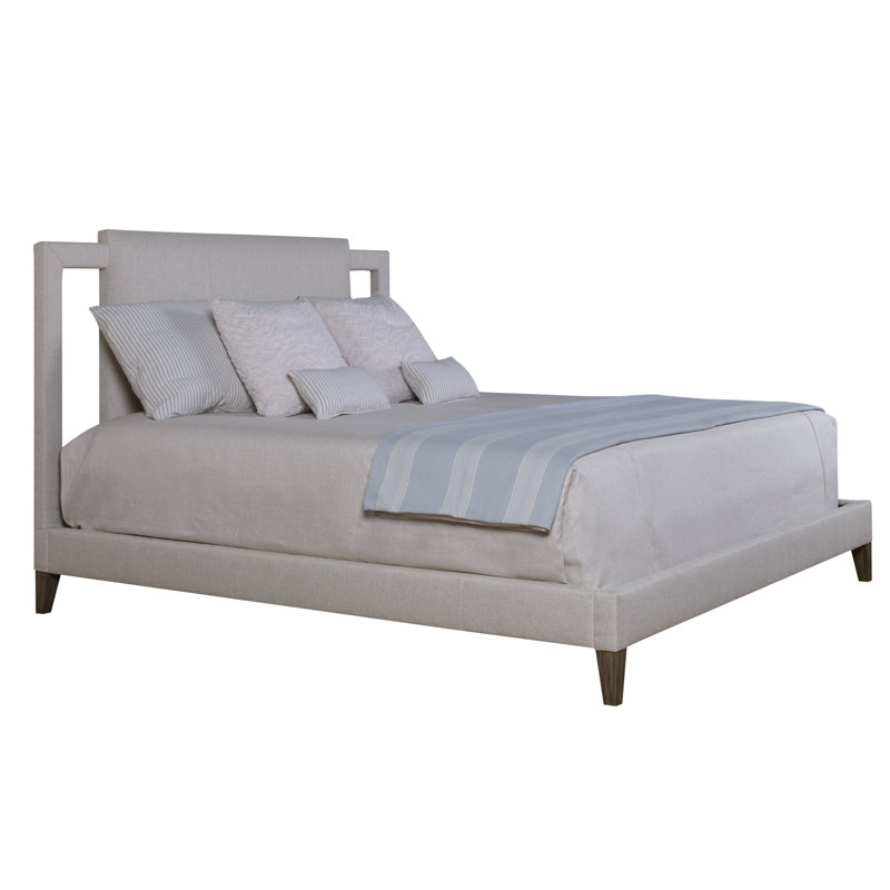 Miles Upholstered Bed, Queen, Seal, F1392-Parchment