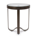 Round Metal Side Table