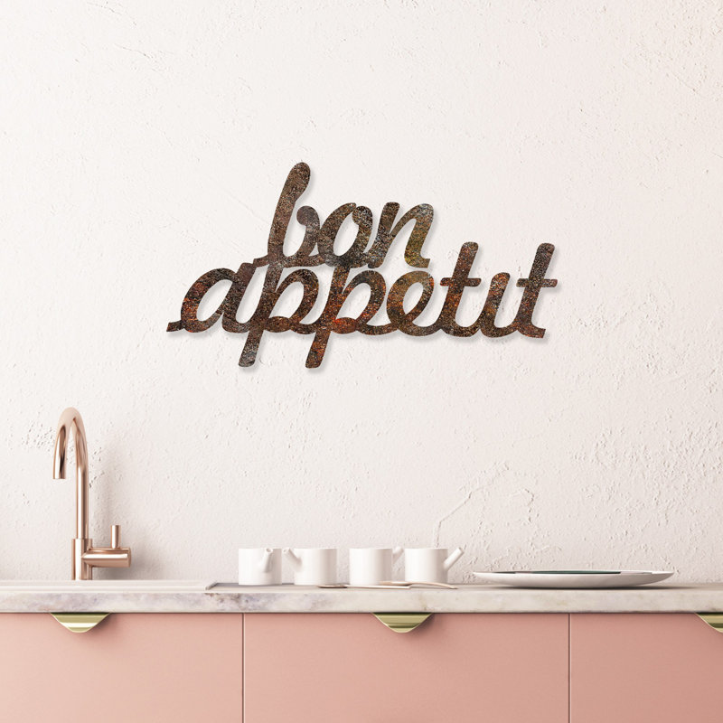 Hand-Painted Decorative Metal Wall Accessory, Antiquation Finish, 11.8 x 19.7 inches | Durable Metal Body, Thickness: 0.06 inches | Unique Design with Color Variations, Perfect for Home Decor & Accent Walls