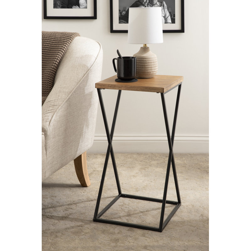 Table de bout Amdanda, Brun
