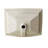 19.75 Inch Rectangular Arched Front Undermount Ceramic Vanity Sink UM-2016C-W in White