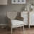 Cane Armchair, Solid Wood