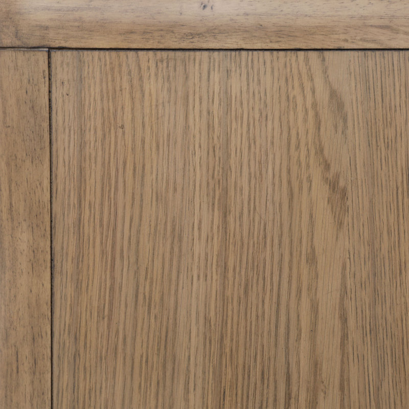 Tricia 1-Drawer Rubberwood Nightstand