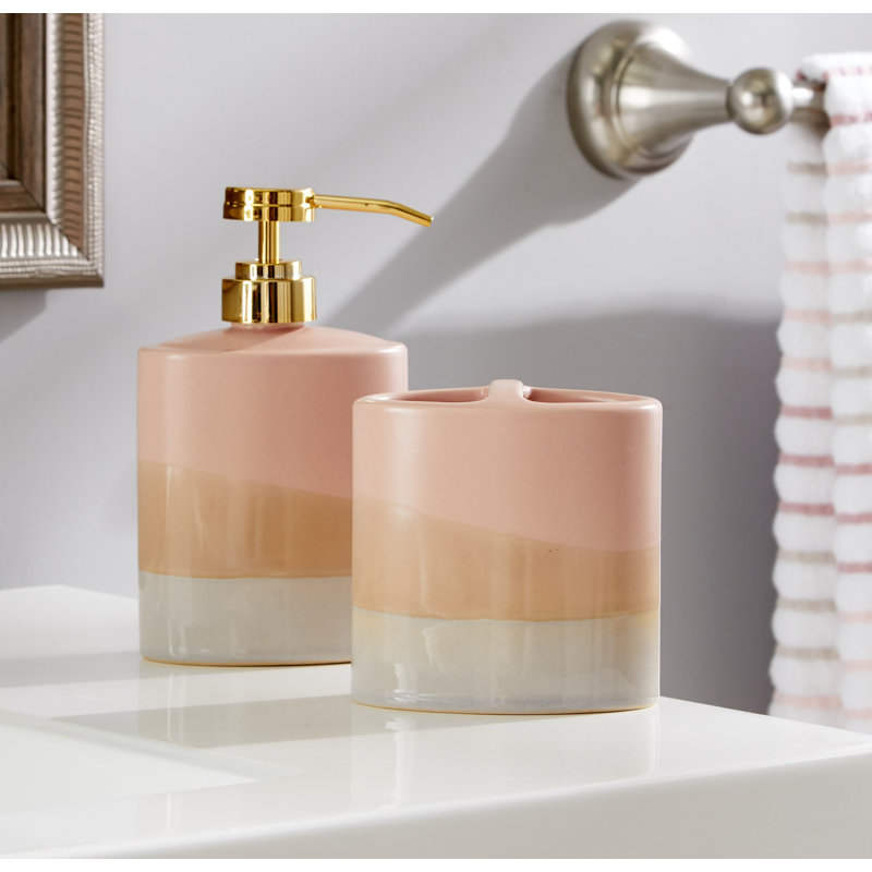 Brooklet Ceramic / Porcelain Toothbrush Holder