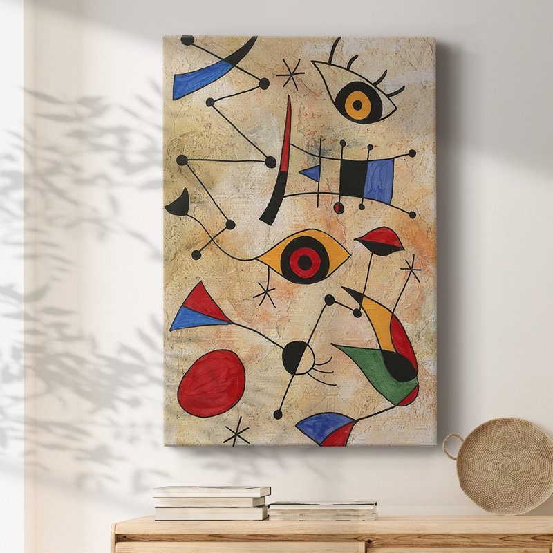 Miro Memoirs IV sur toile, H 36 po x l 24 po
