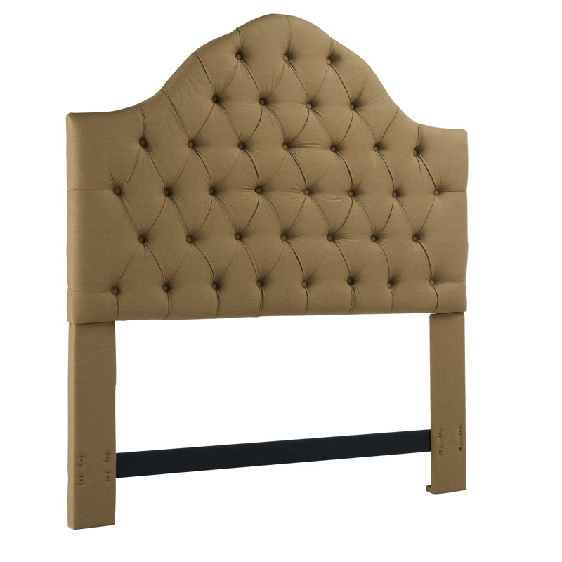 Tête de lit tapissier à panneau Floyd, Double / grand, Sable