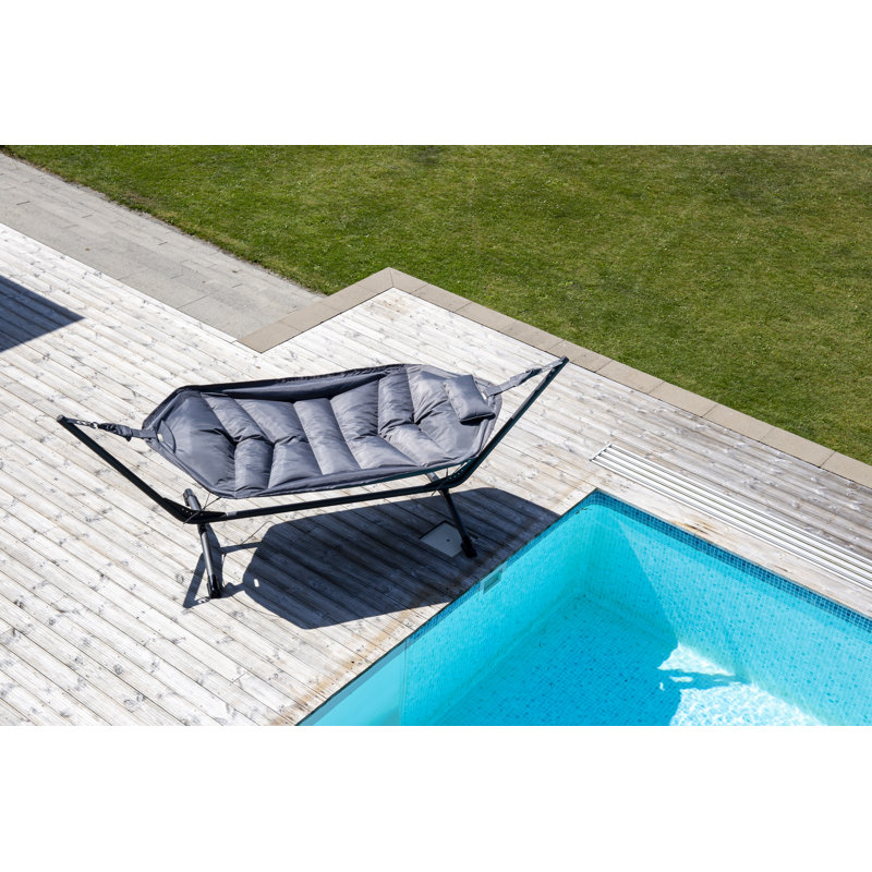 Steinar Camping Hammock with Stand, Black