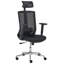 Beliani ENSO Fabric Office Chair with Headrest
