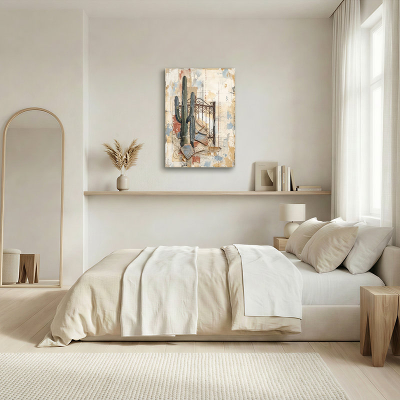 Ensemble d'une toile murale d'art du désert, 18"H x 12"W, Wrapped Canvas