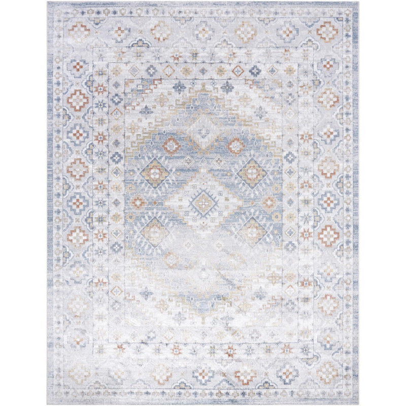 Janiaha Washable Oriental Indoor Rug, Runner 2'7" x 7'3"
