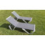 Ensemble de chaises longues d'extérieur 2 pièces en aluminium-114988800